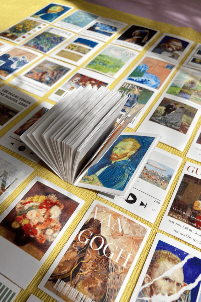 San'art Temalı Sticker Kitapçığı