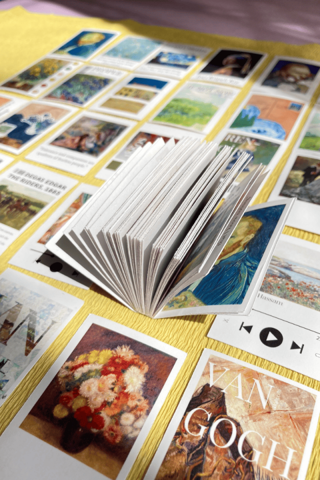 San'art Temalı Sticker Kitapçığı