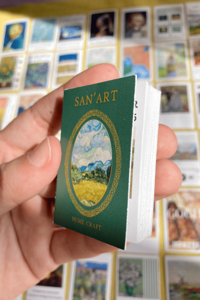 San'art Temalı Sticker Kitapçığı