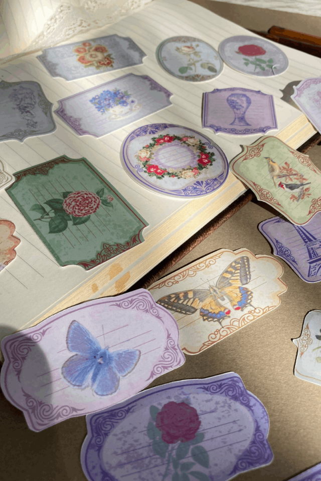 Etiket Temalı Sticker Seti II