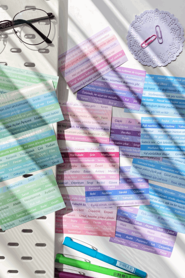 Türkçe Cümle Sticker Seti