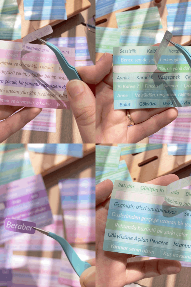 Türkçe Cümle Sticker Seti