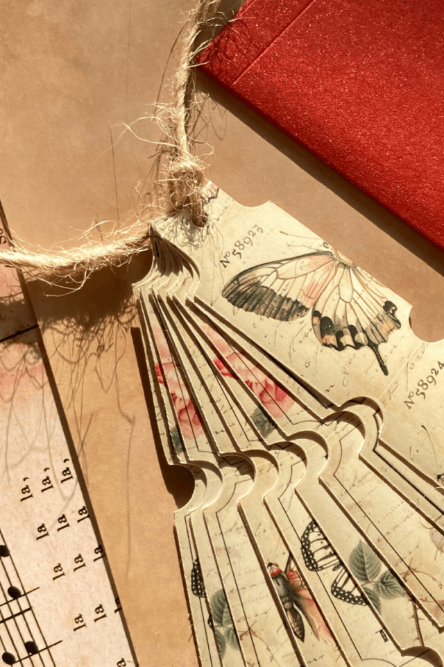 Vintage Bilet Temalı Sticker Seti III