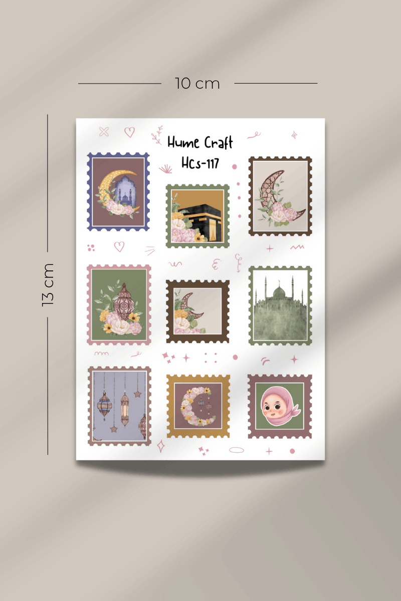 Ramazan Pul/ Vera Şeffaf Sticker Seti