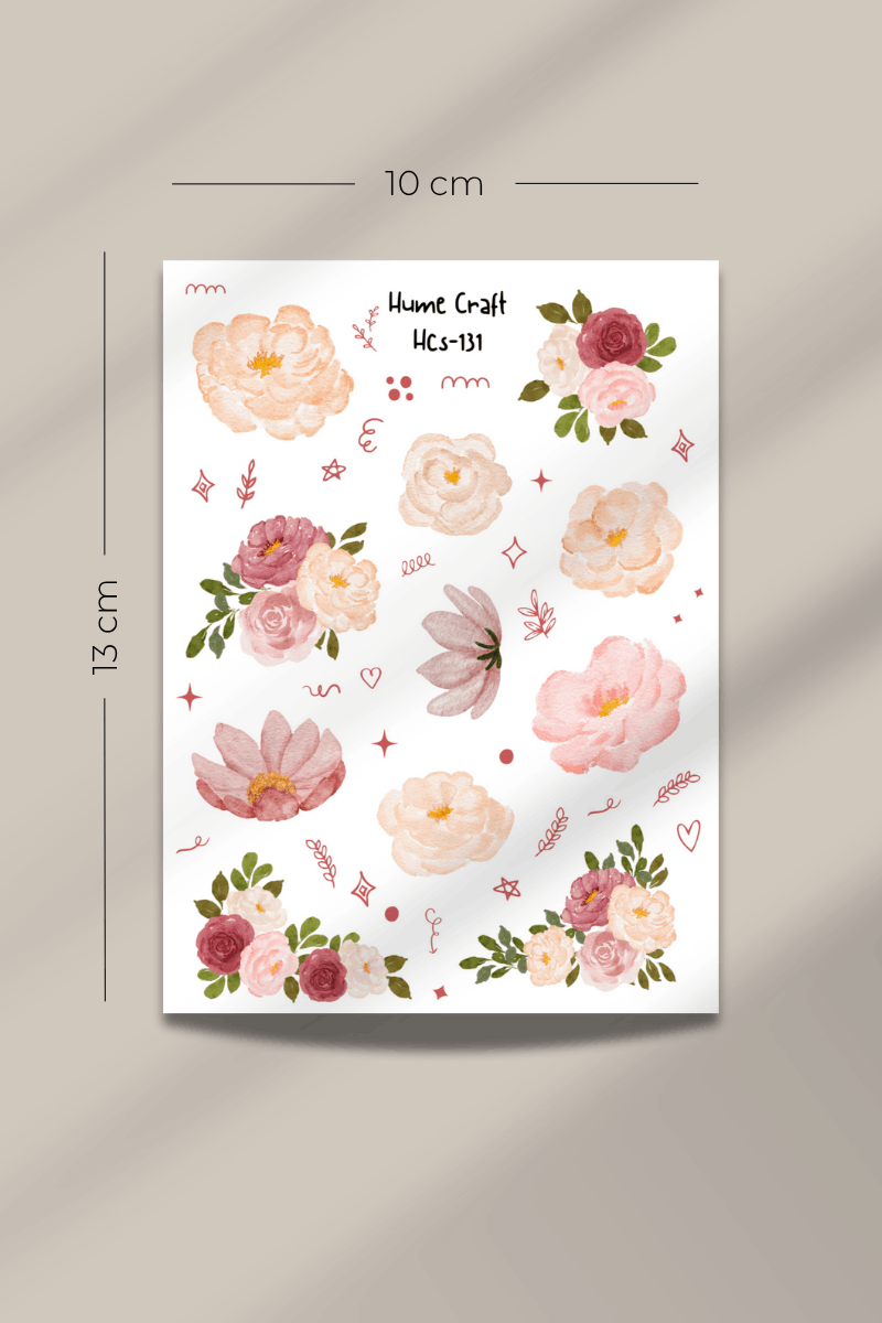 Blume Şeffaf Sticker Seti