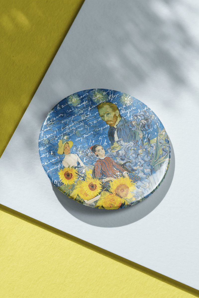 Van Gogh- İğneli Metal Rozet