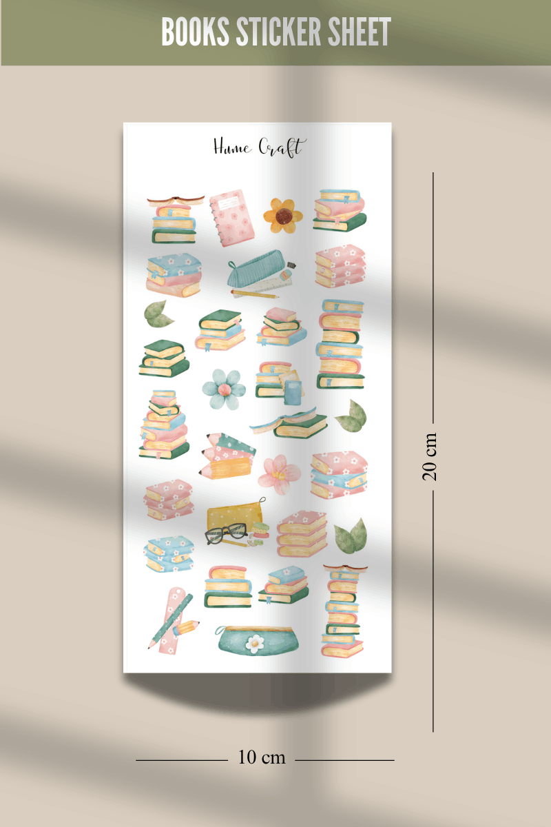 Soft Books Sticker Seti