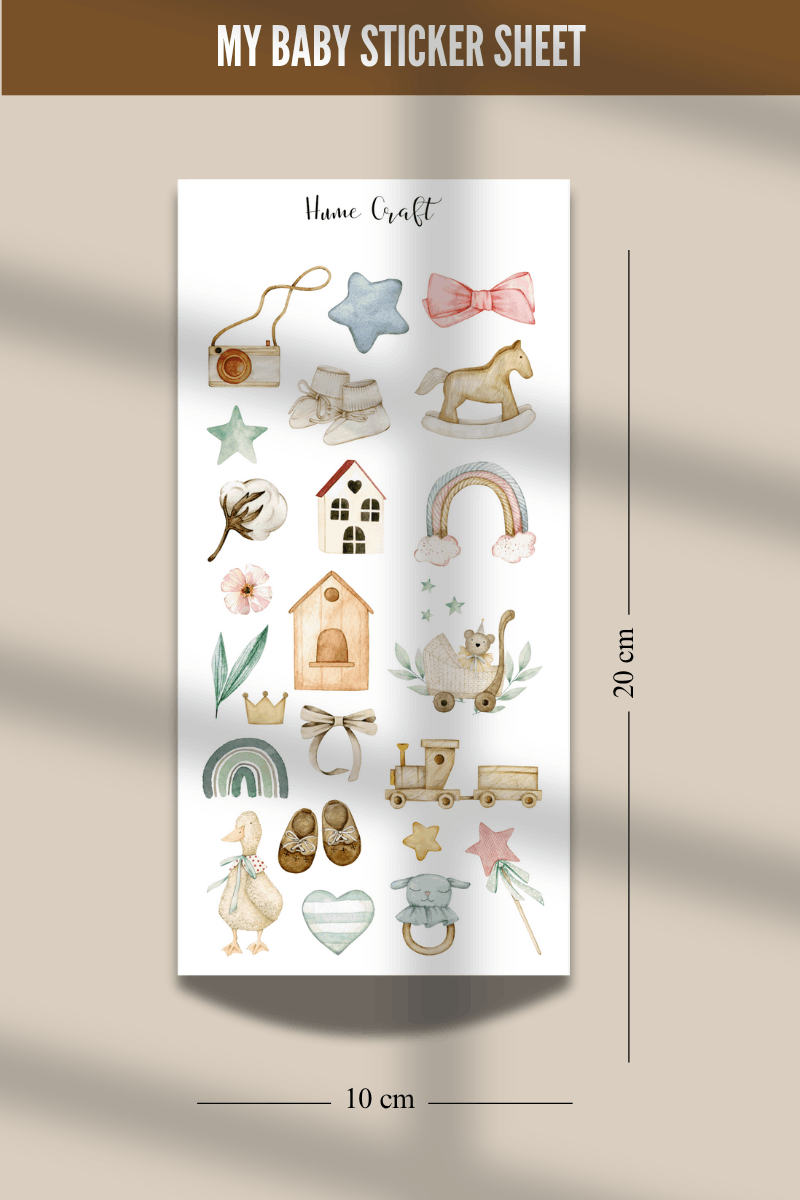My Baby Sticker Seti