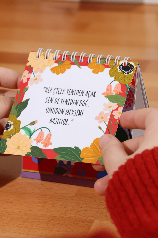 2026 Yılı Spiralli Masa Takvimi