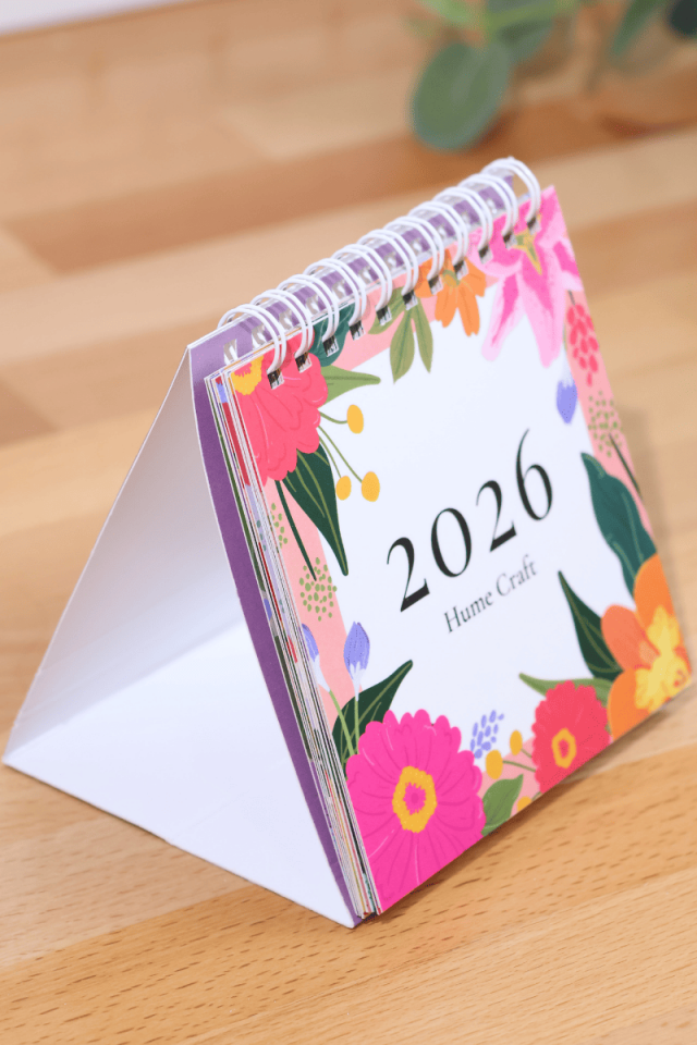 2026 Yılı Spiralli Masa Takvimi