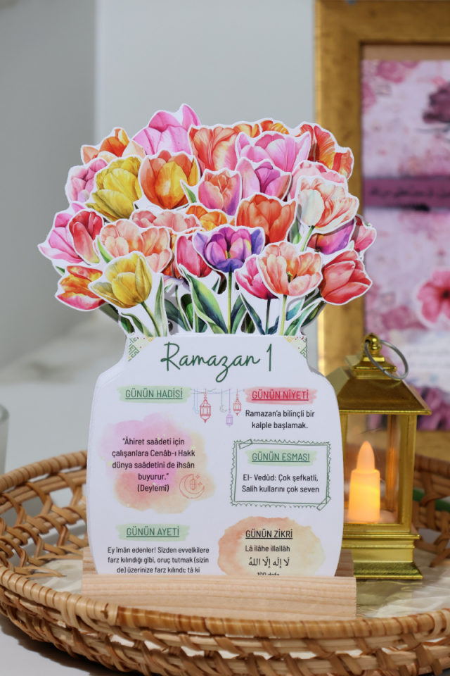 Laleli Ramazan Takvimi / Yıllık Takvim Hediye