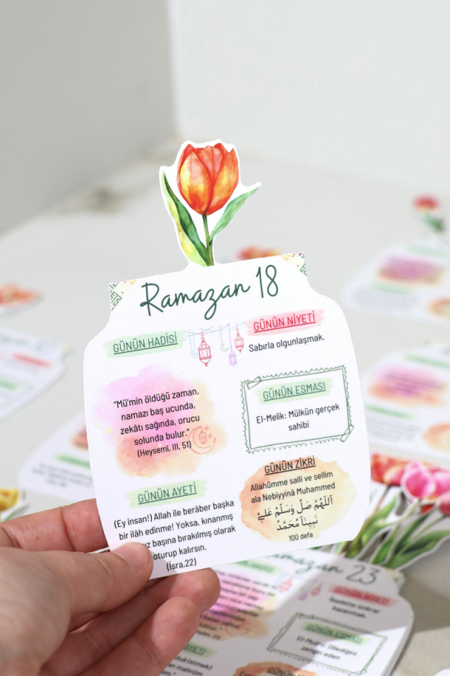 Laleli Ramazan Takvimi / Yıllık Takvim Hediye