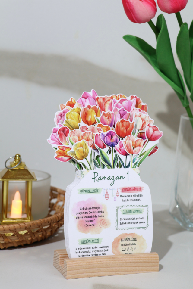 Laleli Ramazan Takvimi / Yıllık Takvim Hediye