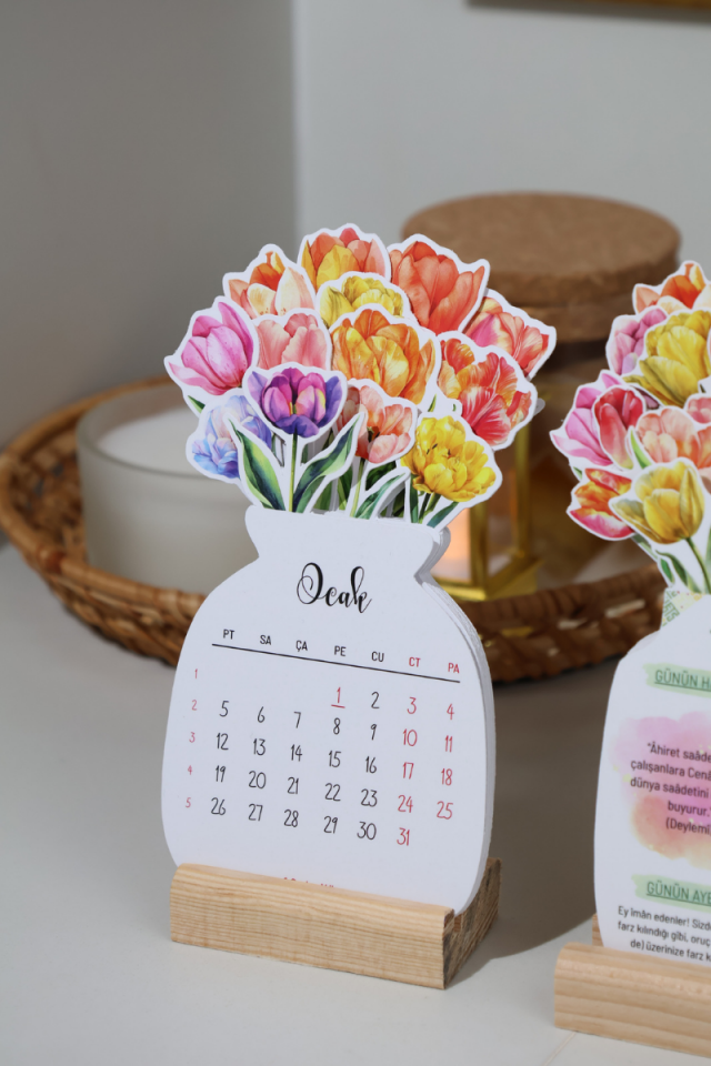 Laleli Ramazan Takvimi / Yıllık Takvim Hediye