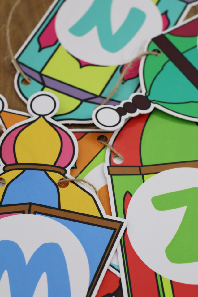 Hoşgeldin Ramazan Yazılı Flama