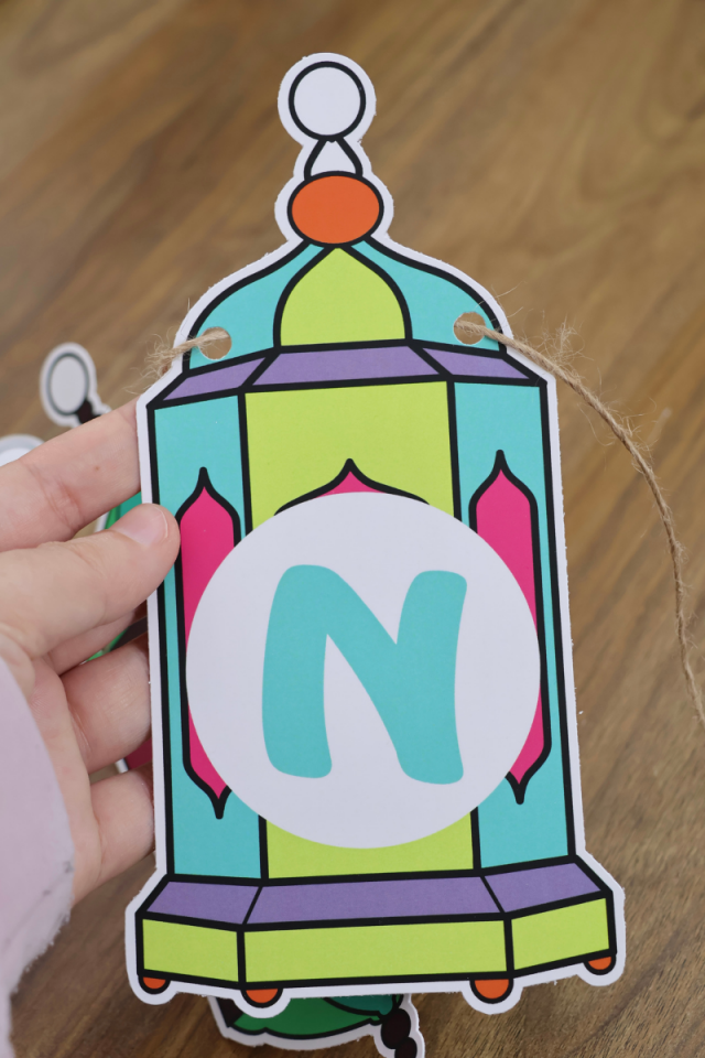 Hoşgeldin Ramazan Yazılı Flama