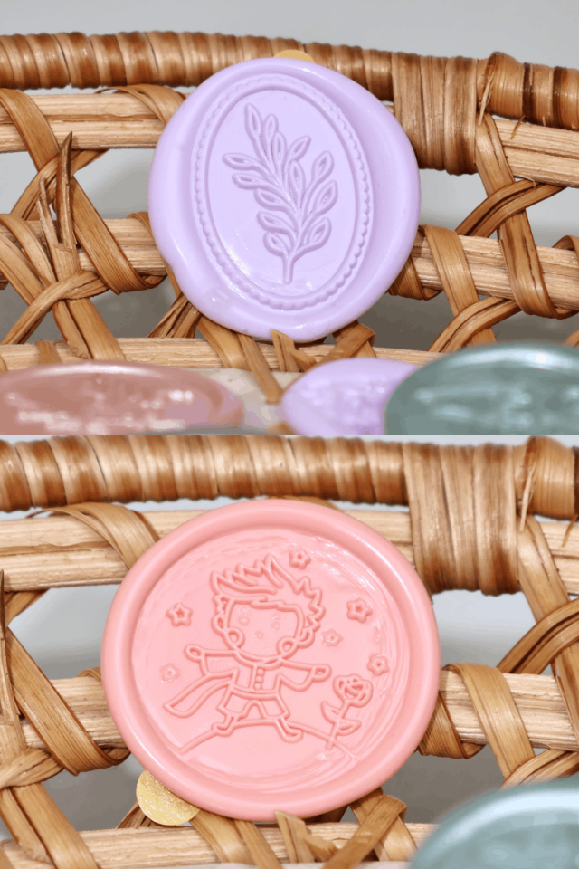 26 Farklı Çeşit Mum Mühür Sticker